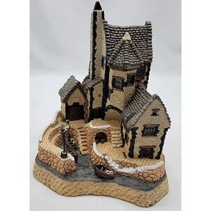 David Winter Cornish Harbour 1987 West Country Collection Cottage w/ Box & COA